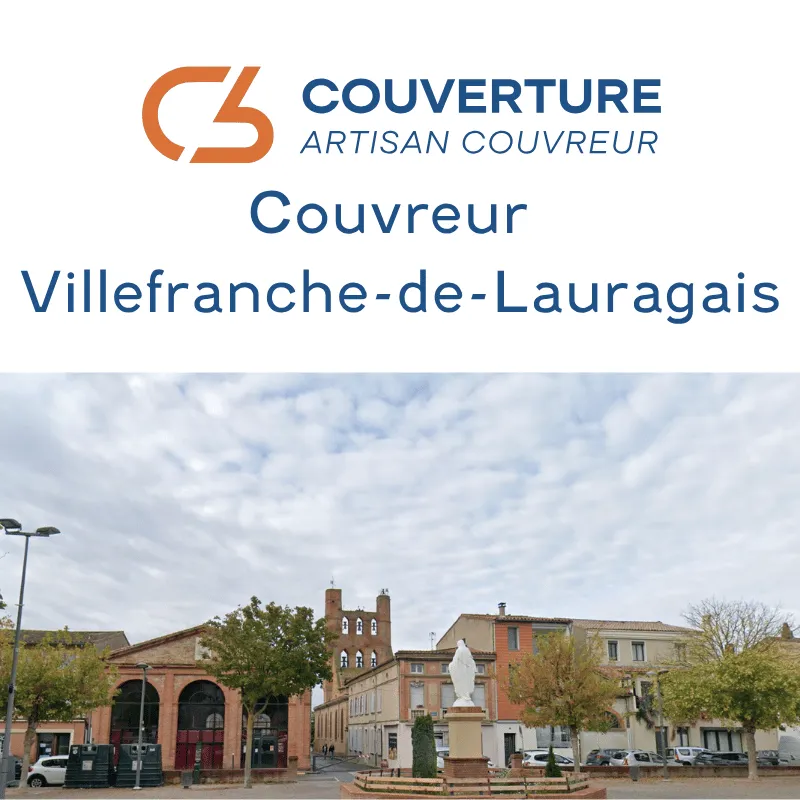 Couvreur à Villefranche-de-Lauragais : toiture en tuile canal du Lauragais